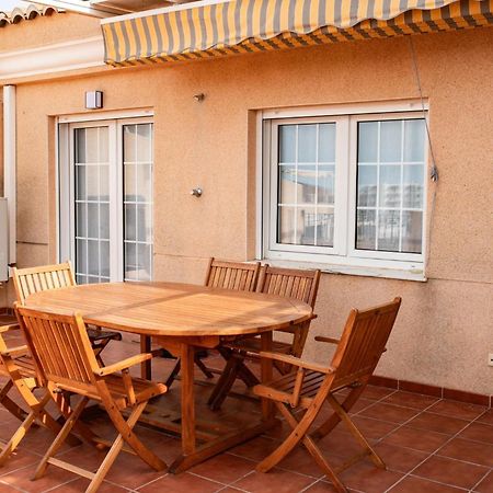 Perla De Mar - Atico Con Amplia Terraza 40M2, Piscina Y Parking En Playa Canet Canet d'En Berenguer Extérieur photo