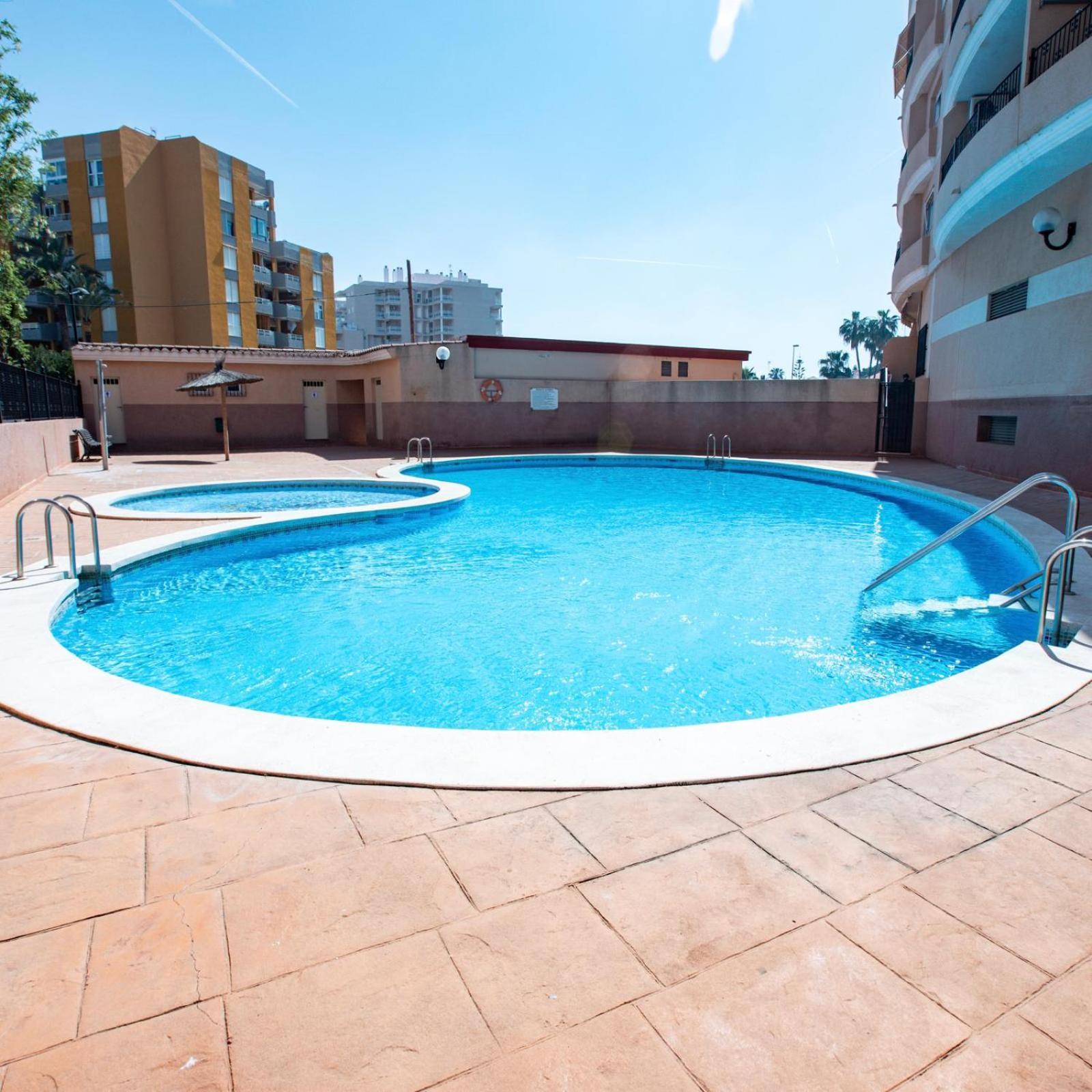 Perla De Mar - Atico Con Amplia Terraza 40M2, Piscina Y Parking En Playa Canet Canet d'En Berenguer Extérieur photo